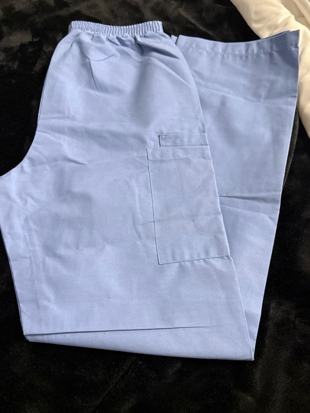 Marvel Light Blue Women's Cargo Scrub Pants